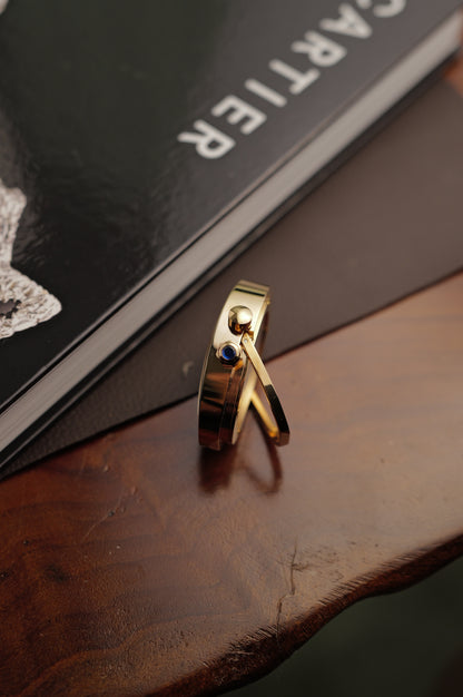 Cartier "Baignoire" Travel Clock with original box