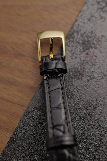 Seiko Ladies "Baignoire" Gold Circa. 1995