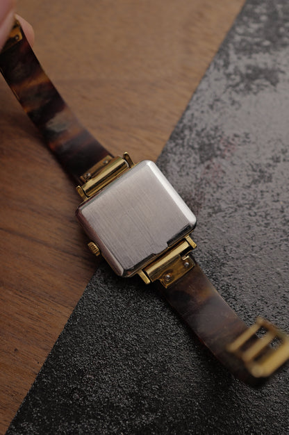Omega Square "Andrew Grima" Faceted Glass Circa. 1980s (service Jul'25)