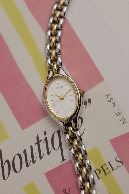 Seiko "mini oval" 2 tone Circa. 1980
