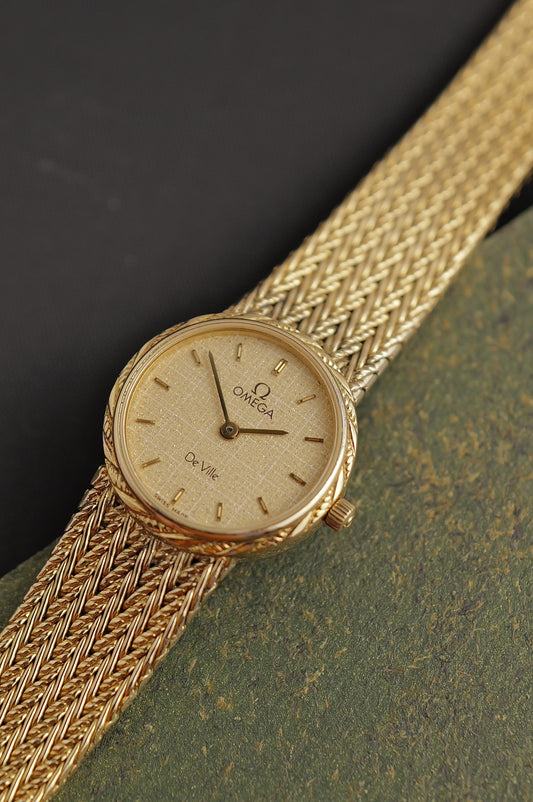 Omega De-ville "Ribbon Bezel" Quartz Circa. 1990s