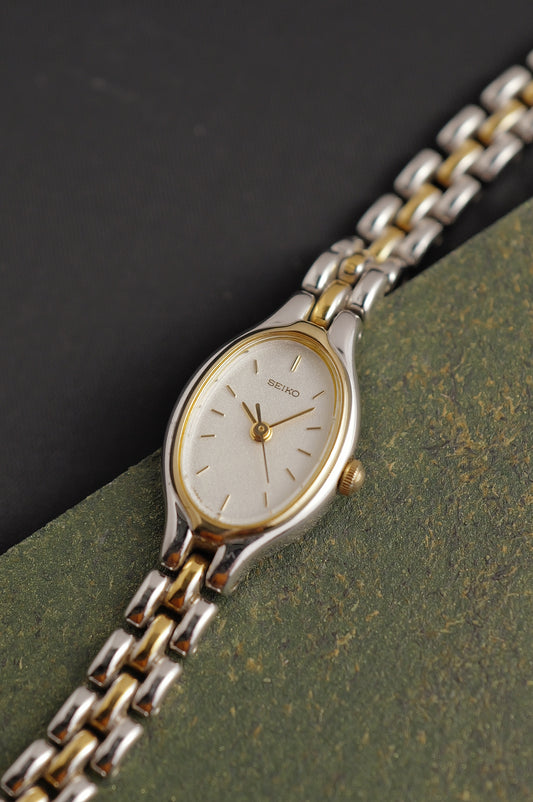 Seiko "mini oval" 2 tone Circa. 1980