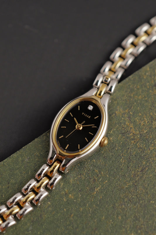 Seiko "Onyx mini oval" 2 tone Circa. 1981