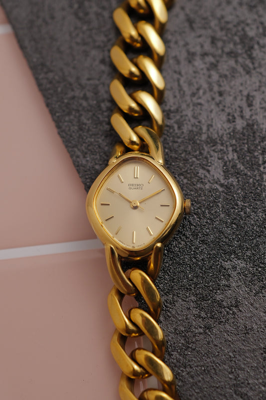 Seiko "Cuban Chain" Circa. 1985