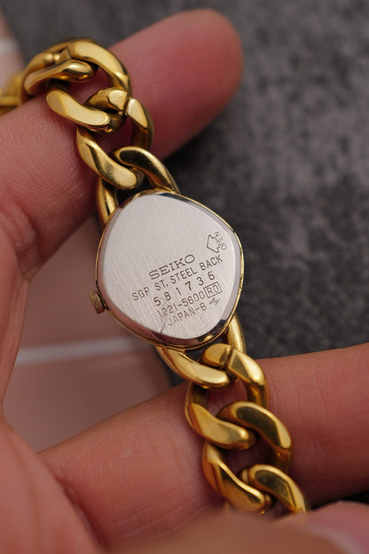 Seiko "Cuban Chain" Circa. 1985