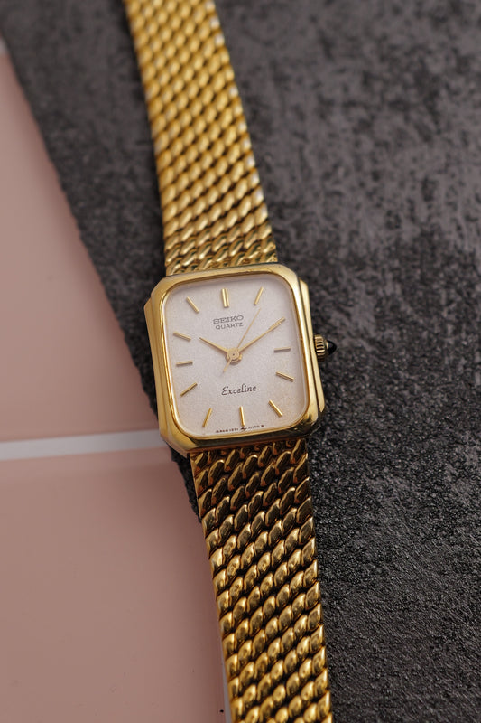 Seiko Exceline Whiteflake Dial Circa. 1982