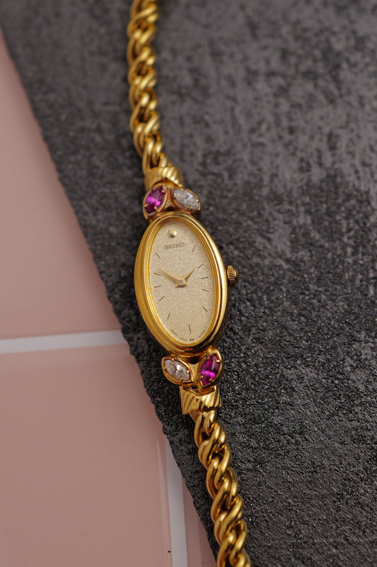 Seiko "Rosevine" Bracelet Circa. 1986