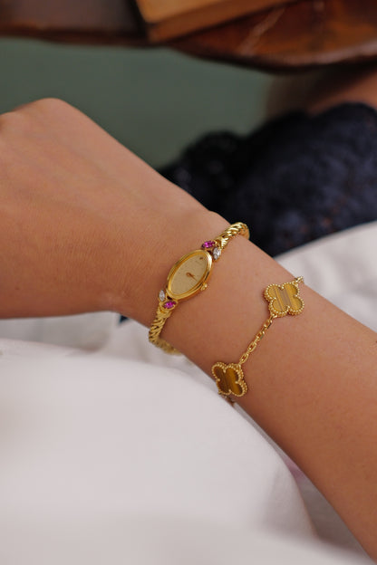 Seiko "Rosevine" Bracelet Circa. 1986