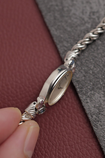 Seiko "silver Rosevine" Bracelet Circa. 1986