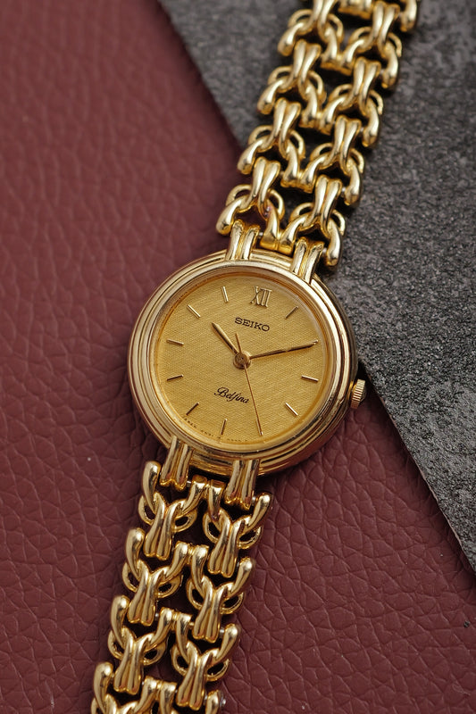 Seiko Belfina "Linen' Multi-link Circa. 1989