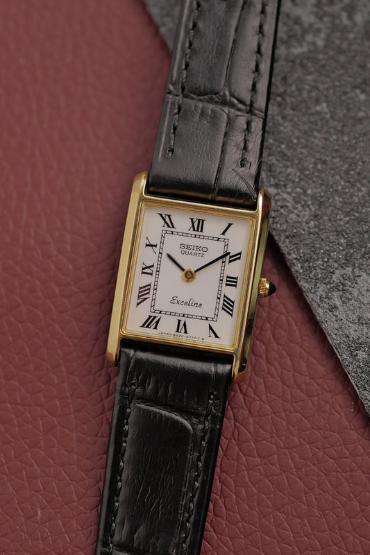 Seiko Exceline Roman Numeral SGP30 Plating Circa. 1981