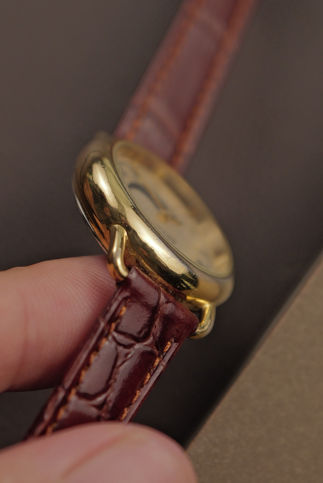 Seiko Alba "Moonphase Pebble" Circa. 1980s