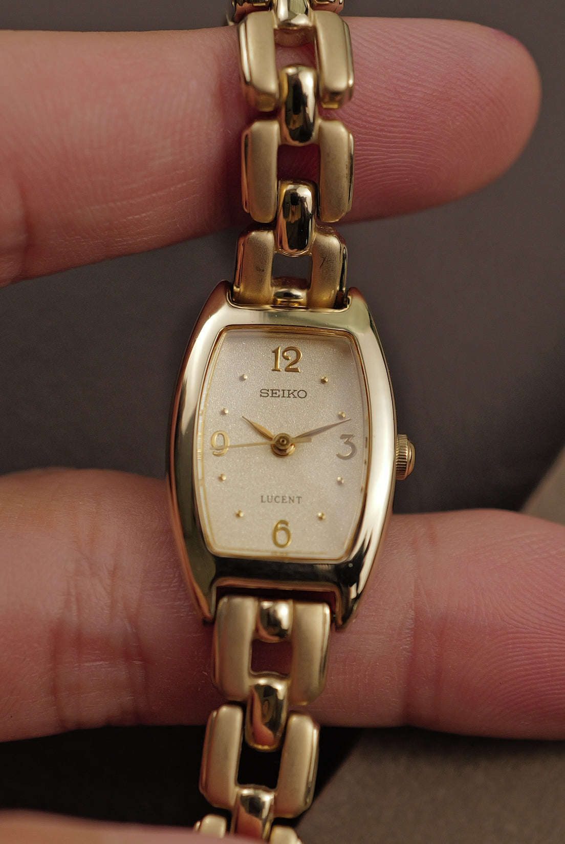 Seiko Lucent "Tonneau frosted" Circa. 1997