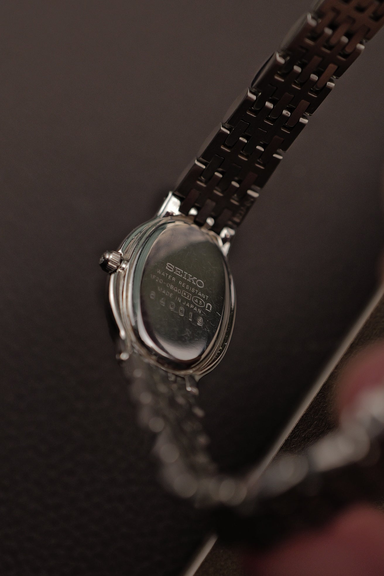Seiko Exceline Mother of Pearl Diamond Bezel. 1998