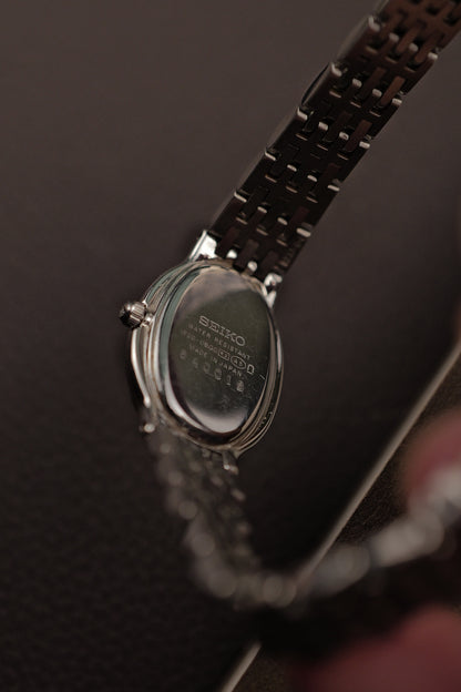 Seiko Exceline Mother of Pearl Diamond Bezel. 1998