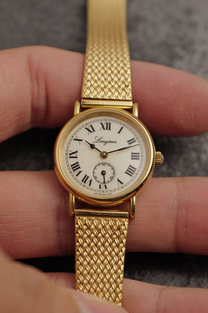 Ladies Longines Charleston Quartz Circa. 1990s w/ original bracelet