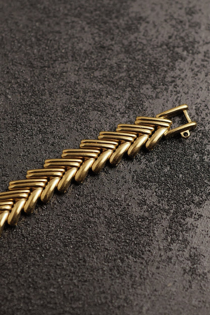 Seiko "V-fins" Gold Bracelet Circa. 1988