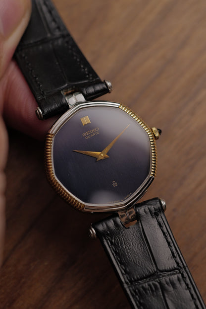 Seiko Quartz Octa "Coin Bezel" Circa. 1980