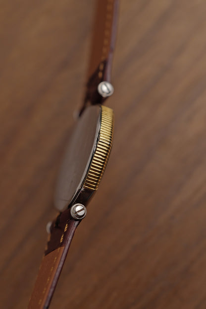 Seiko Quartz Octa "Coin Bezel in gold" Circa. 1980