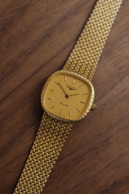Ladies Longines Quartz Golden Weave Circa. 1990
