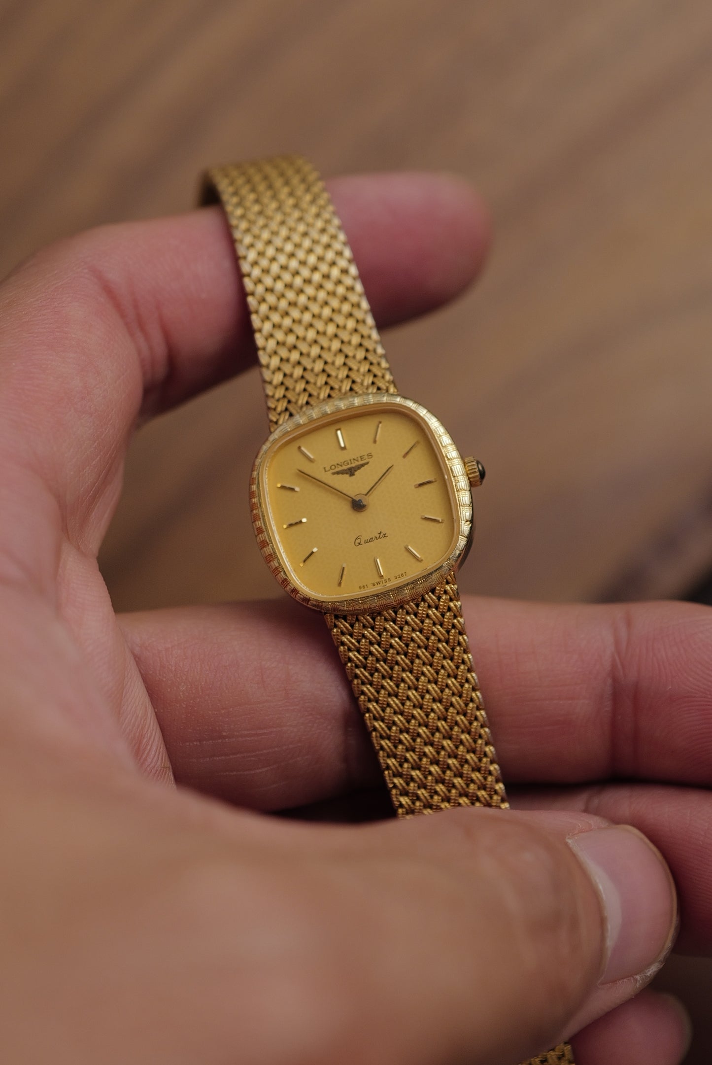 Ladies Longines Quartz Golden Weave Circa. 1990
