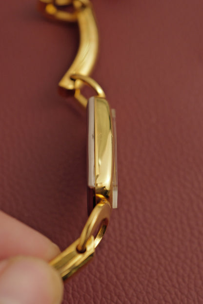 Sovil et Titus Rectangular Bracelet Circa. 1990s