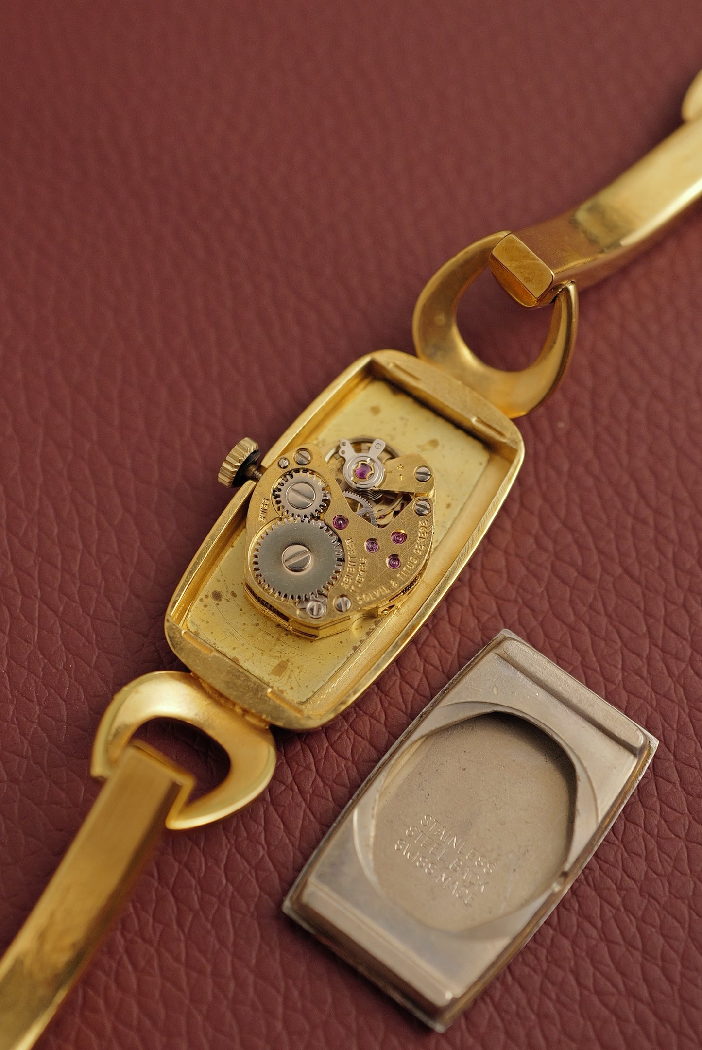 Sovil et Titus Rectangular Bracelet Circa. 1990s