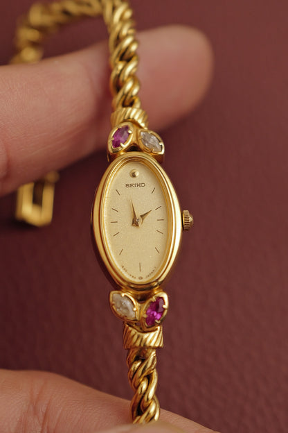 Seiko "Rosevine" Bracelet Circa. 1986