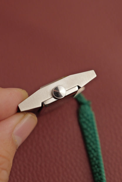 Seiko Pendant  "wood grain TV" Circa. 1973