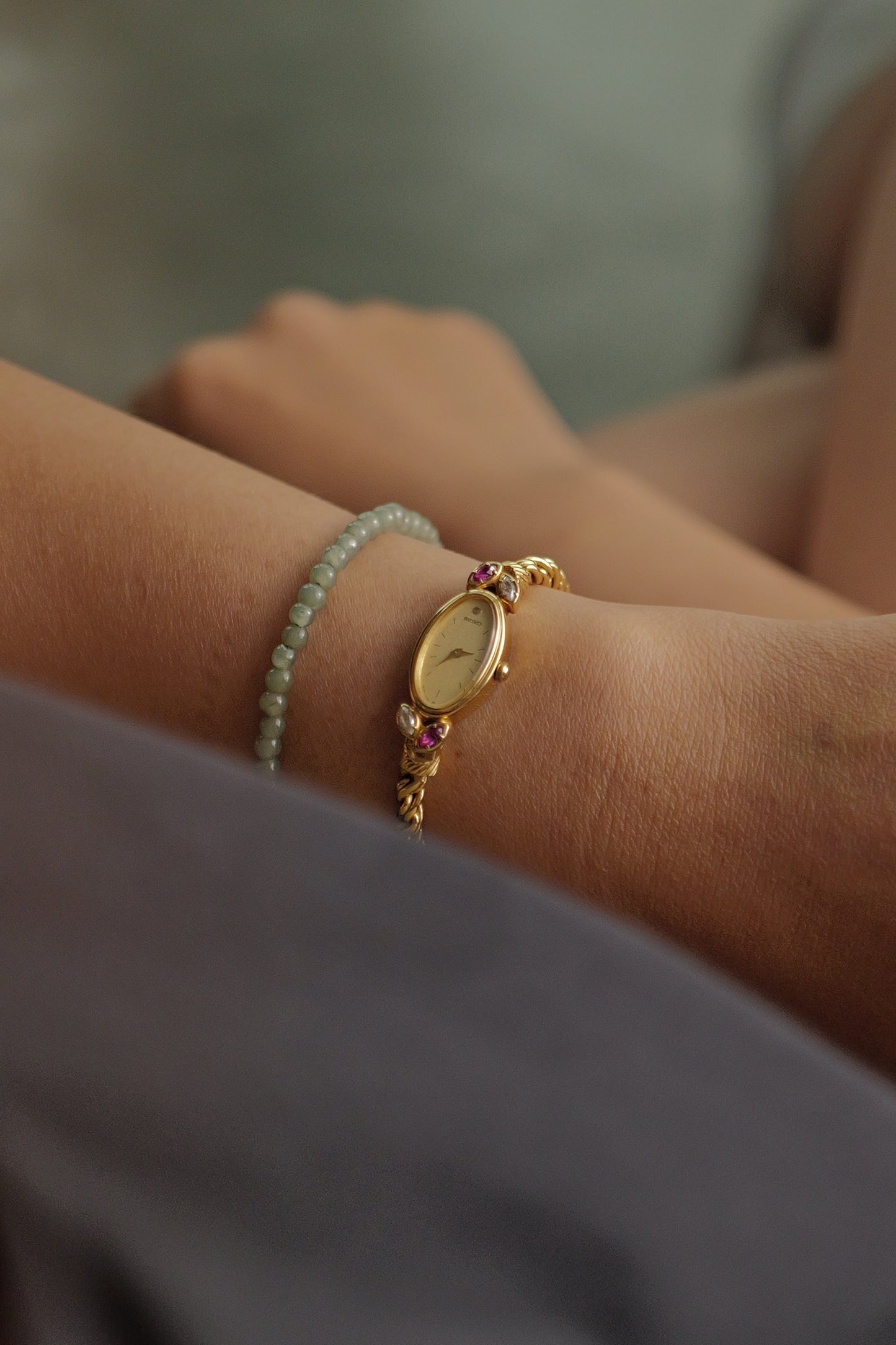 Seiko "Rosevine" Bracelet Circa. 1986