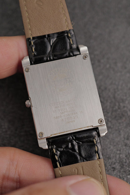 Citizen Tank Eco-drive Solar Men's Circa. 1990s