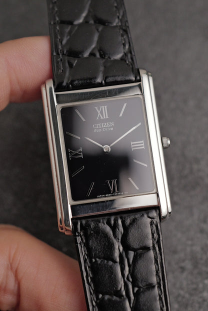 Citizen Tank Eco-drive Solar Men's Circa. 1990s