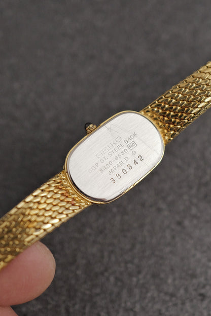 Seiko Mini Exceline Oval "Ribbon" Circa. 1983