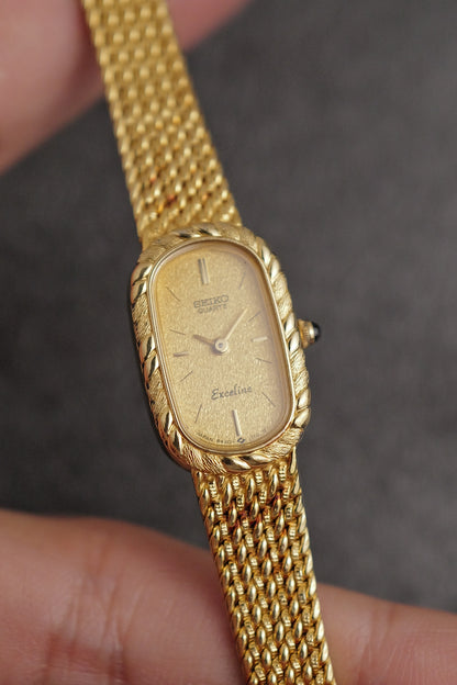 Seiko Mini Exceline Oval "Ribbon" Circa. 1983