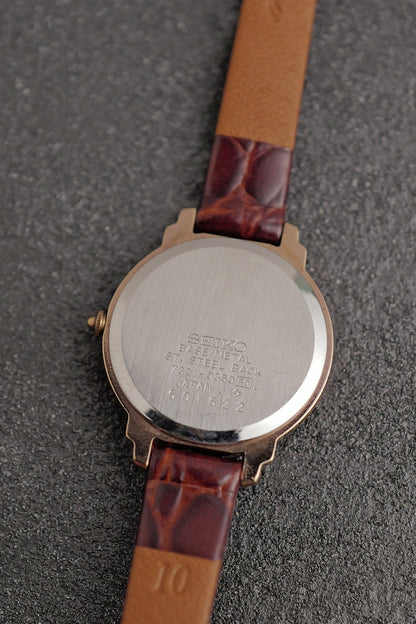 Seiko "Eggshell Art-deco" Circa. 1985