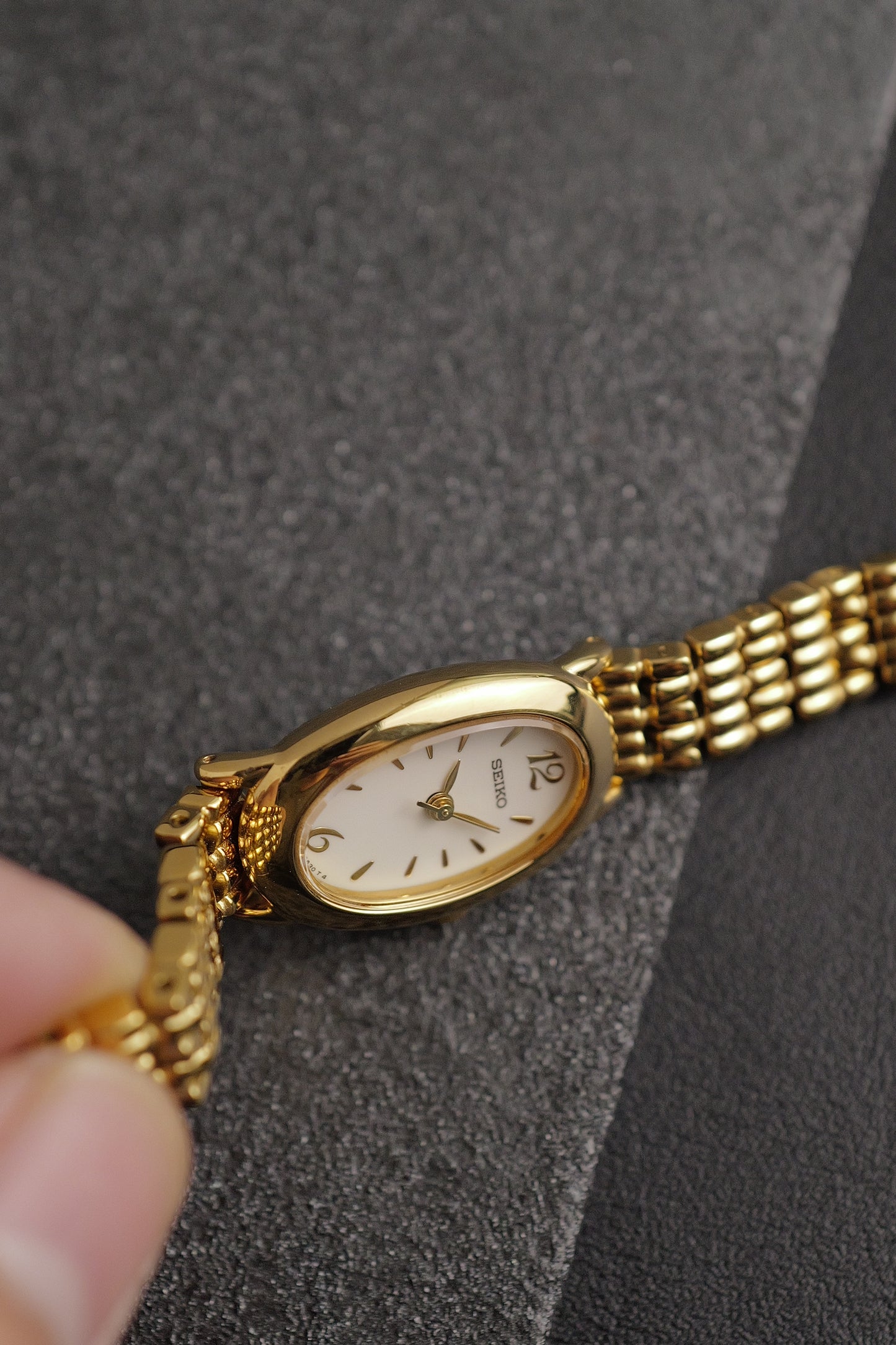 Seiko Mini Baignoire on Custom Bracelet Circa.1997