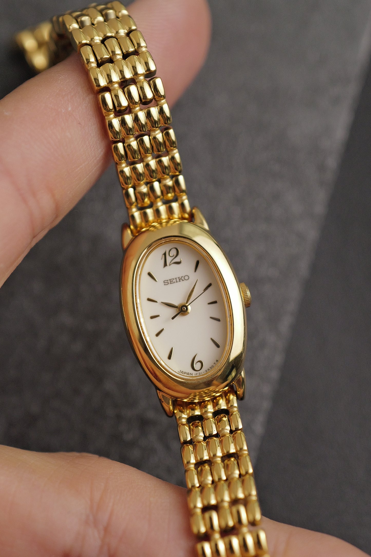 Seiko Mini Baignoire on Custom Bracelet Circa.1997