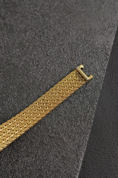 Longines "Square" Integrated Bracelet Circa. 1980s