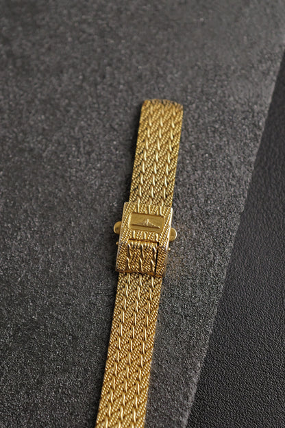 Longines "Square" Integrated Bracelet Circa. 1980s