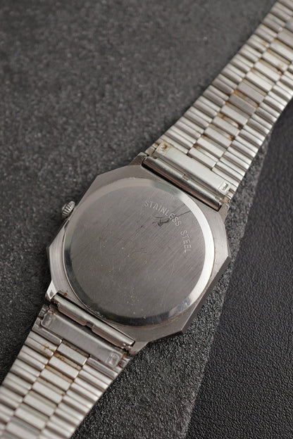 Longines Octagon Blue Tappisserie Circa. 1980s