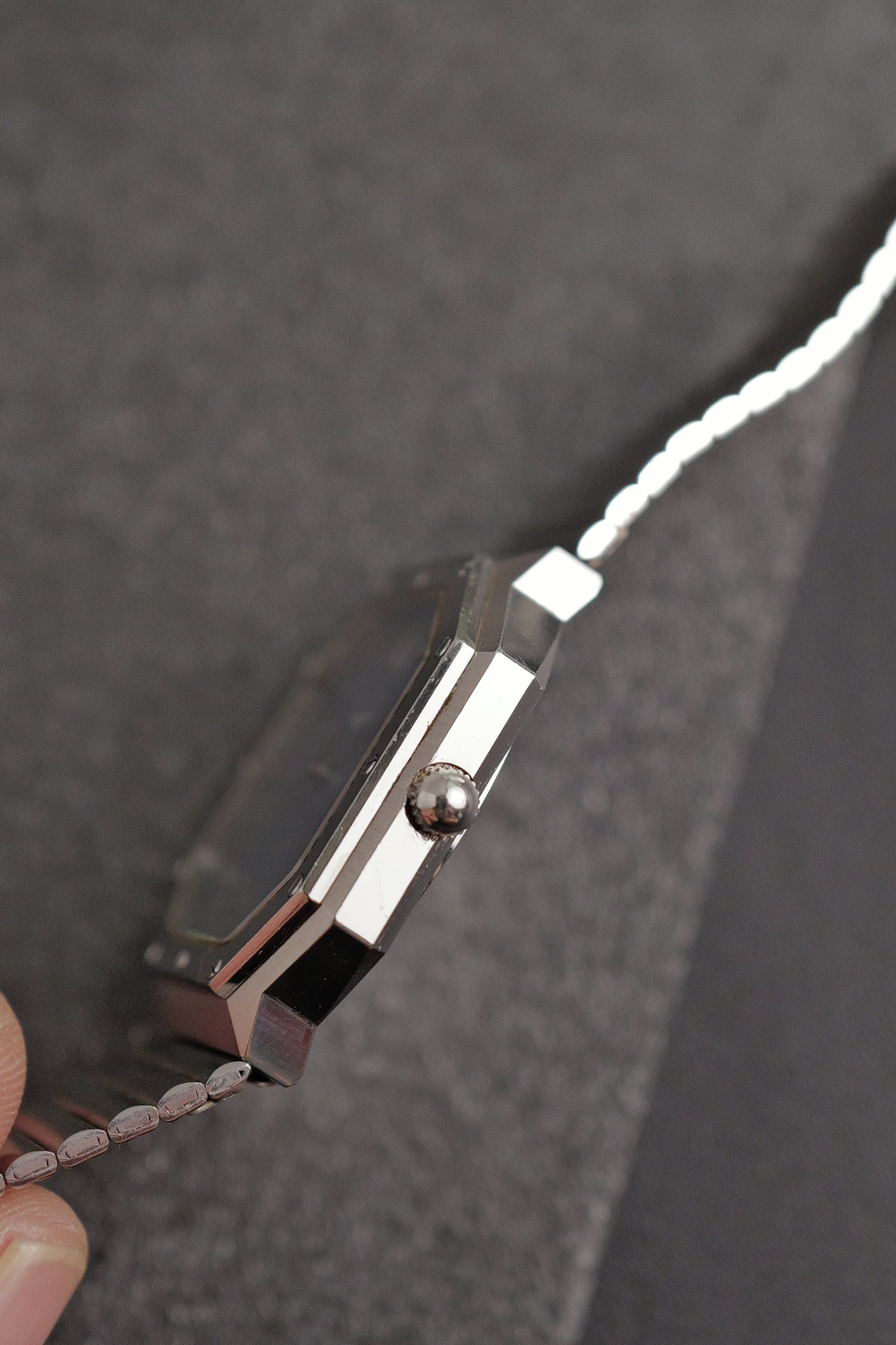 Longines Octagon Blue Tappisserie Circa. 1980s