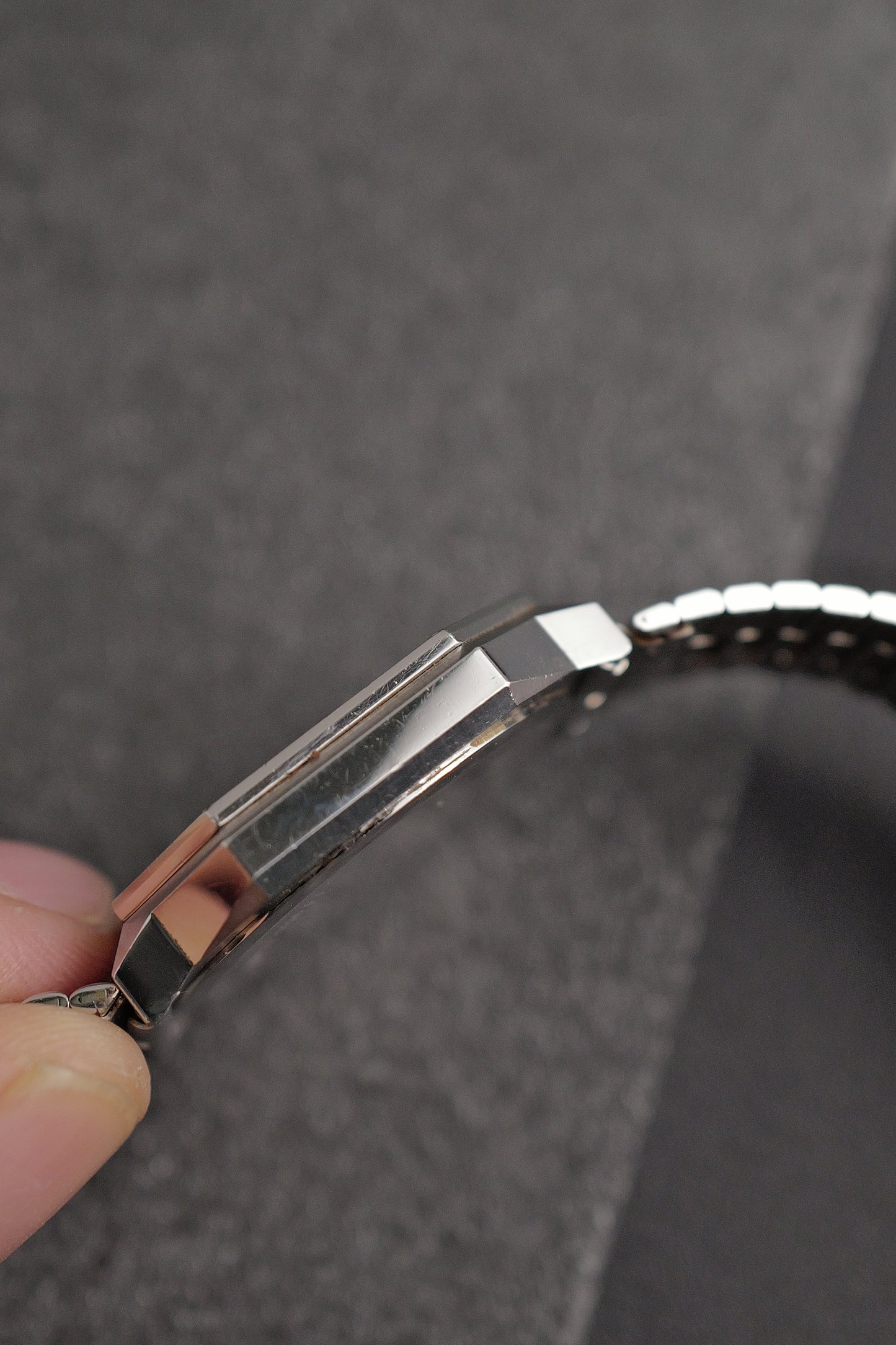 Longines Octagon Blue Tappisserie Circa. 1980s