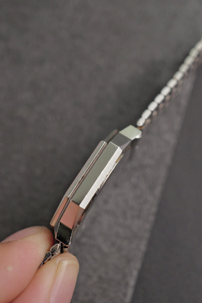 Longines Octagon Blue Tappisserie Circa. 1980s