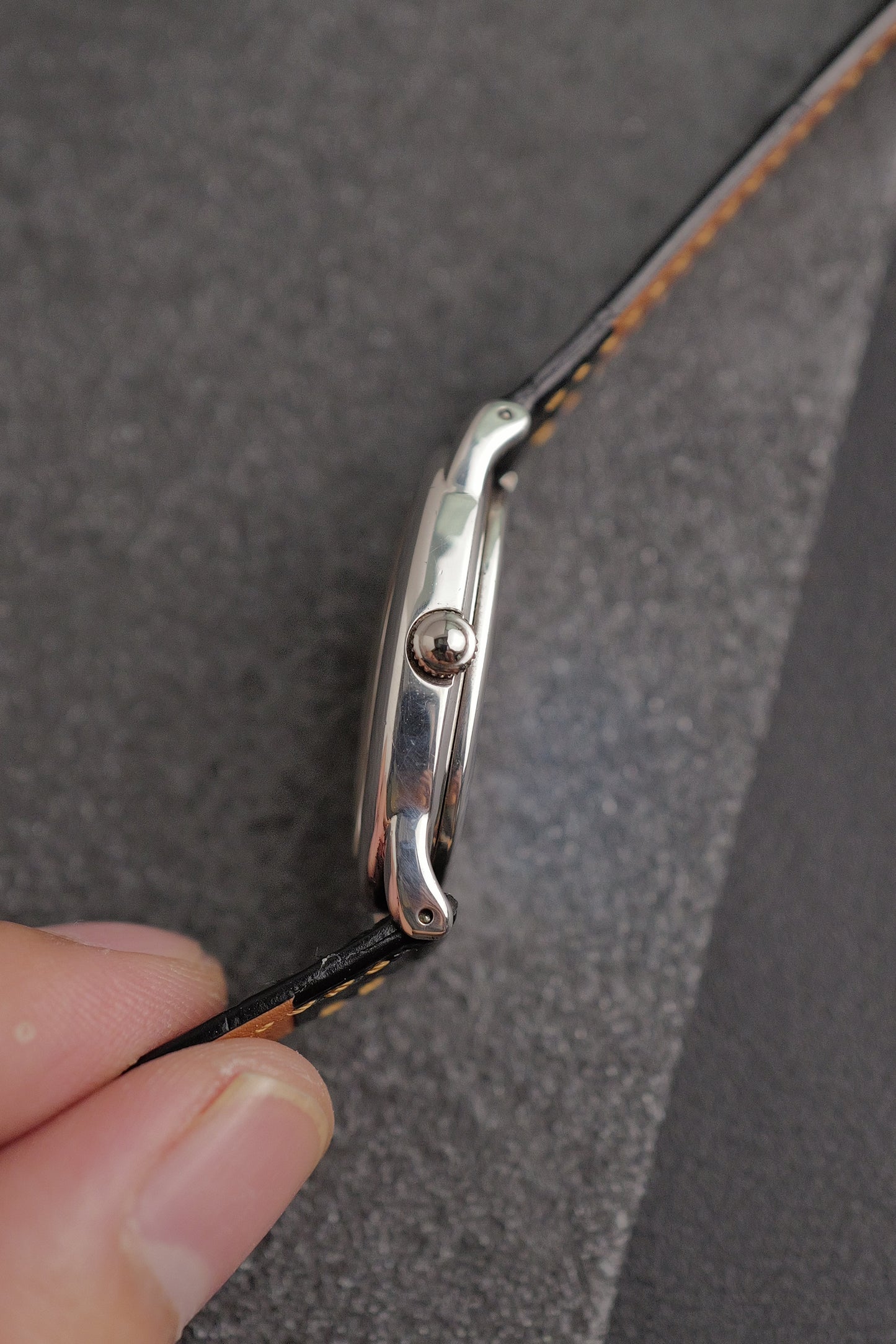 Seiko Ladies "Baignoire" in steel