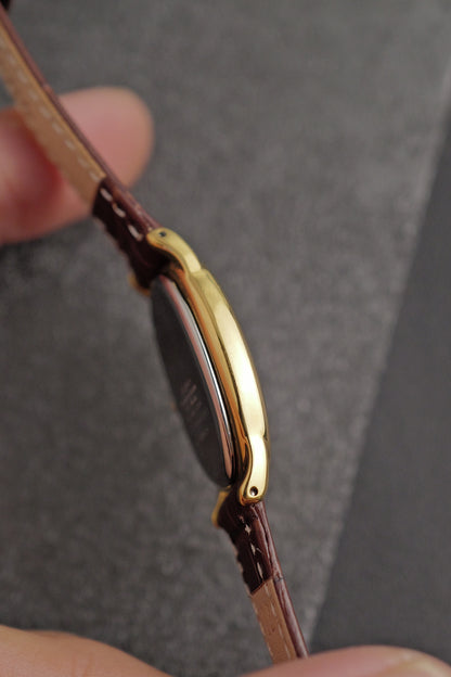 Seiko Ladies "Baignoire" Gold Circa. 1995