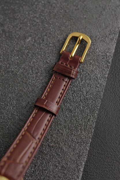 Seiko Ladies "Baignoire" Gold Circa. 1995