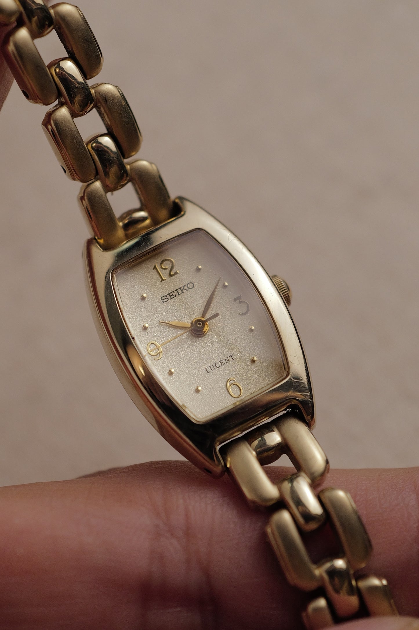 Seiko Lucent "Tonneau frosted" Circa. 1997