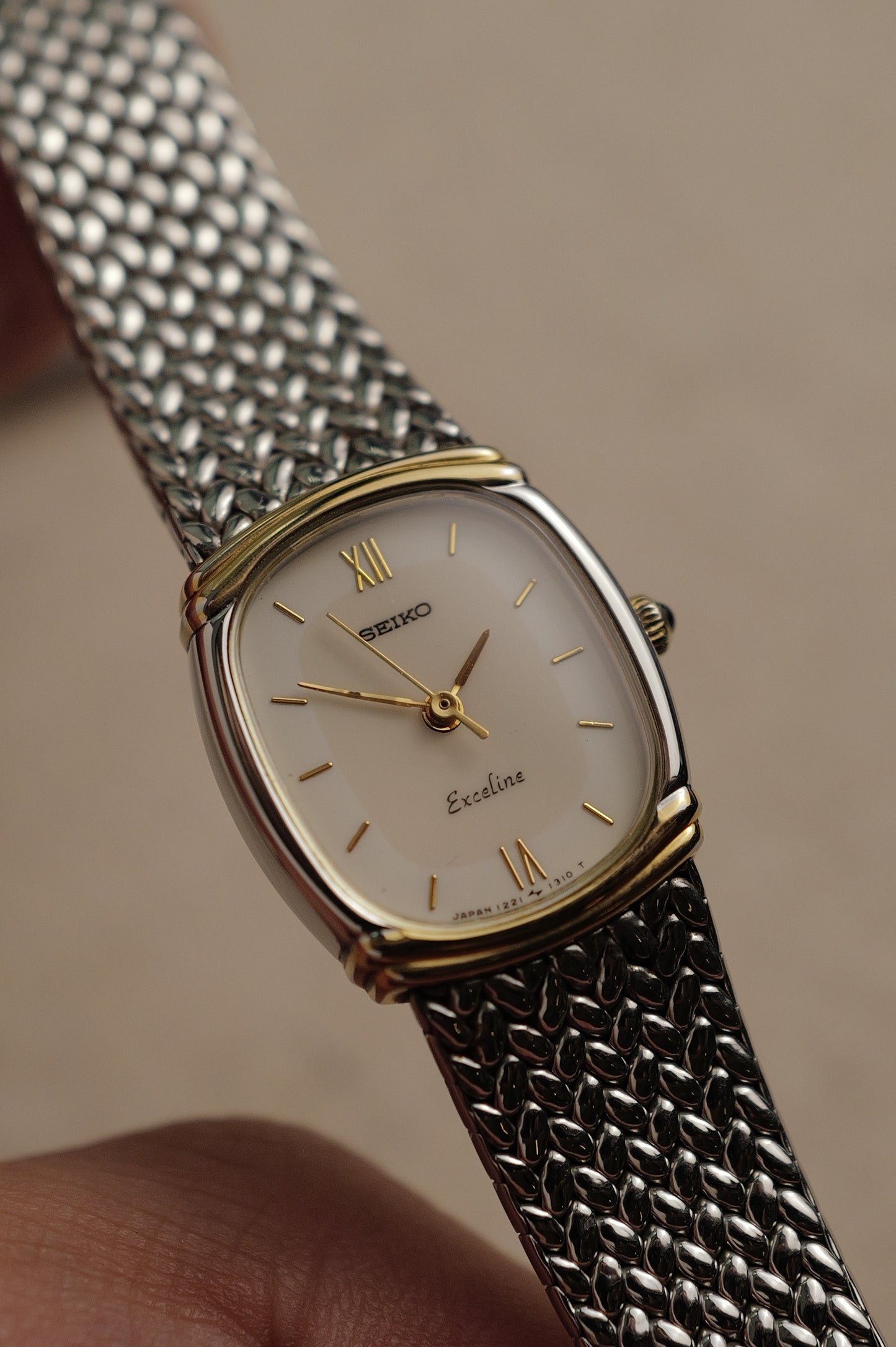 Seiko "Integrated Ellipse" in steel Circa. 1980