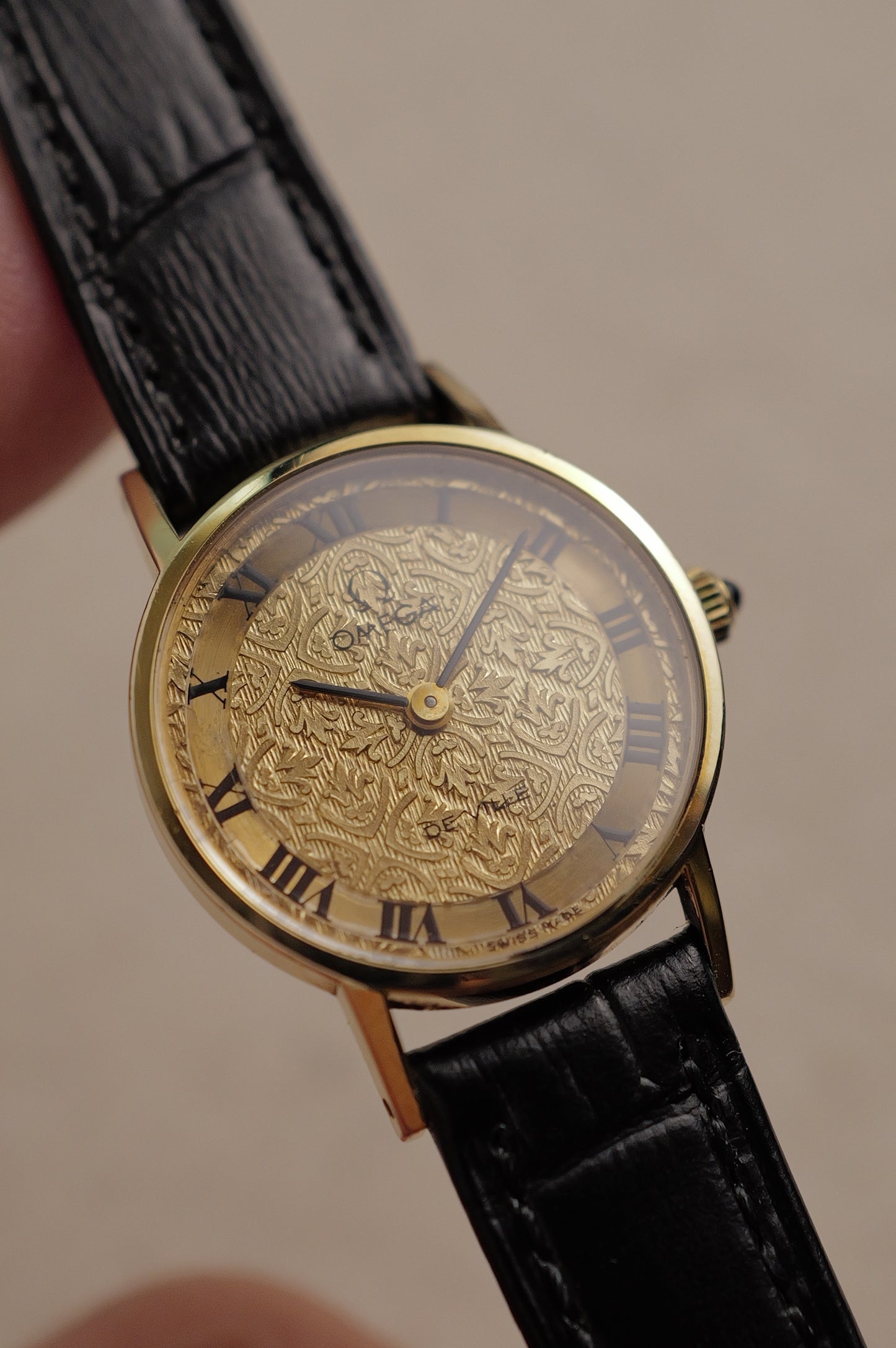 Omege De-ville "Floral" Circa. 1970s