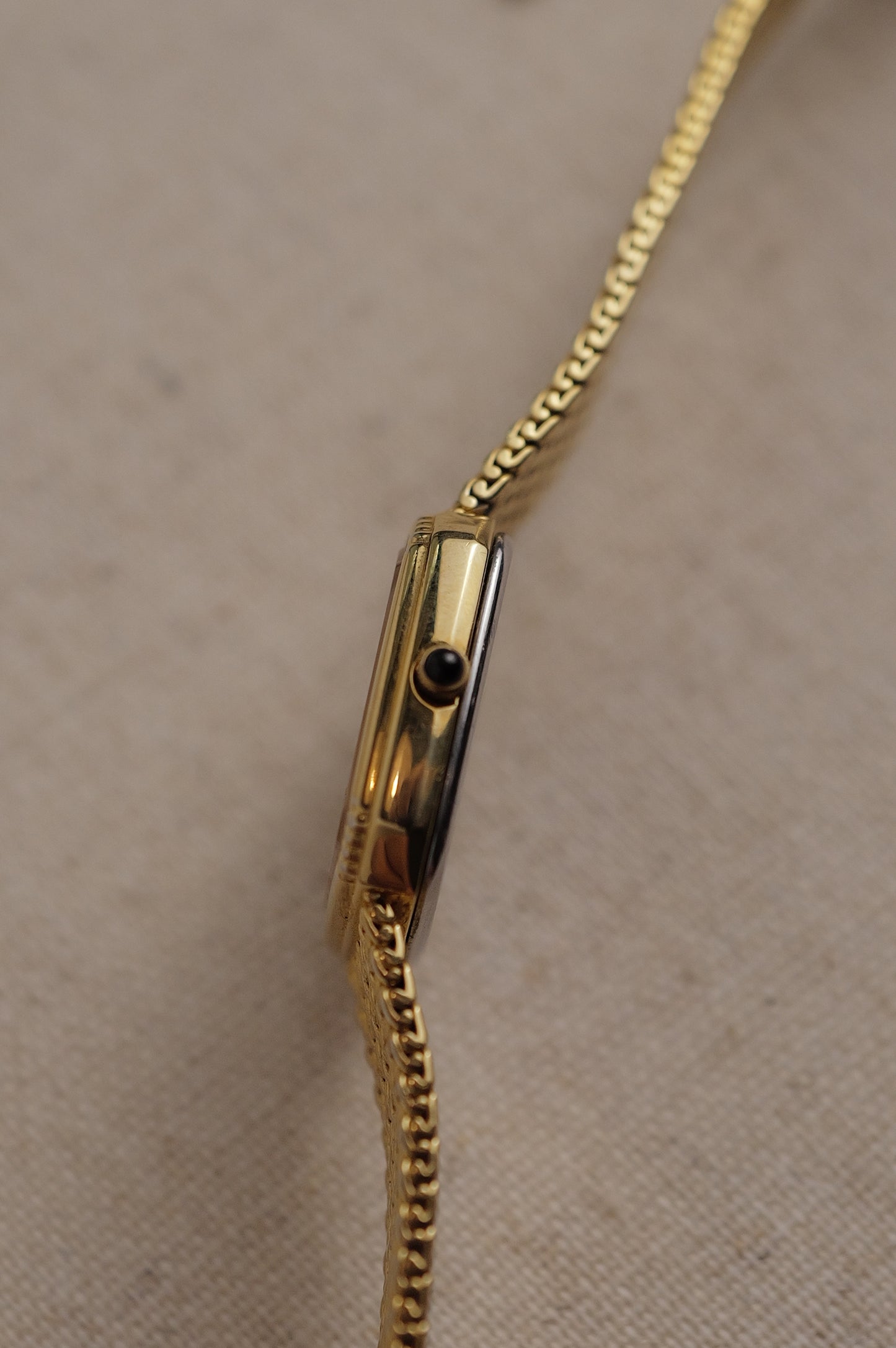 Seiko Exceline "roman sector" in gold Circa. 1991